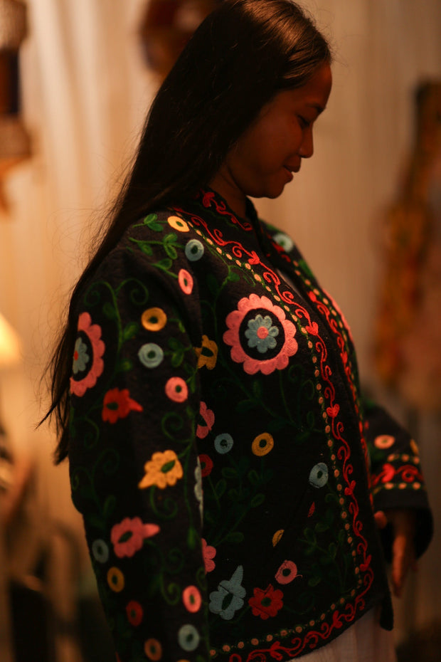 EMBROIDERED JACKET INGRID ARNOLD