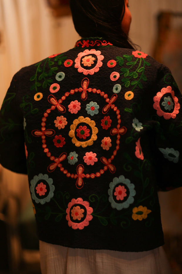 EMBROIDERED JACKET INGRID ARNOLD