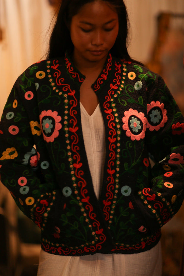 EMBROIDERED JACKET INGRID ARNOLD