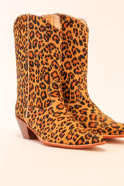 LEOPARD PRINT WESTERN BOOTS MAYA