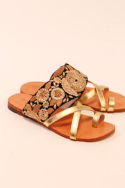 LEATHER SANDALS RINGA