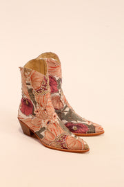 SEQUIN SILK EMBROIDERED BOOTS BALVE