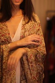 WING KIMONO PINA YELLOW CAMELLIA