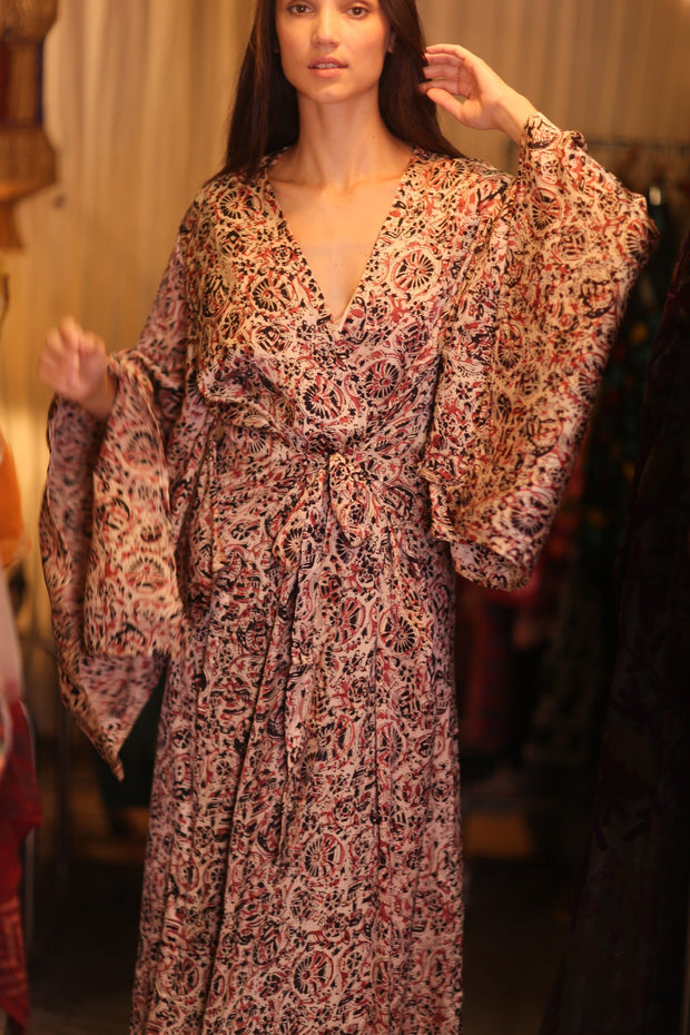 SILK WING KIMONO PINA EZRA