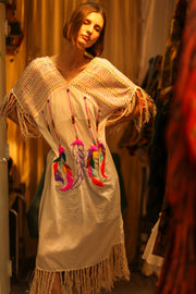 EMBROIDERED COTTON DRESS DREAM GIRL
