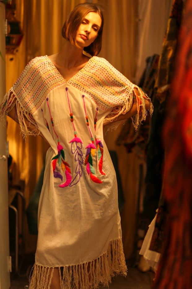 EMBROIDERED COTTON DRESS DREAM GIRL