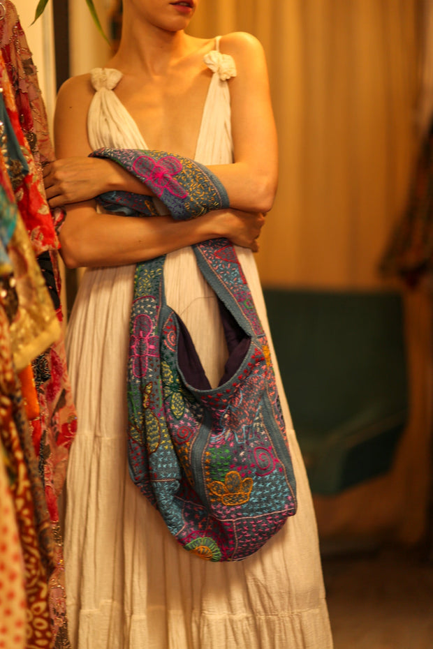 CHAILAI EMBROIDERED BAG - BANGKOK TAILOR CLOTHING STORE - HANDMADE CLOTHING
