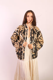 EMBROIDERED JACKET VECI - sustainably made MOMO NEW YORK sustainable clothing, slow fashion