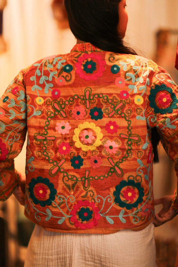EMBROIDERED KANTHA JACKET TOKYO EDIT - MOMO STUDIO BERLIN - Berlin Concept Store - sustainable & ethical fashion