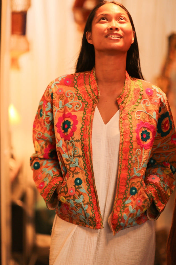 EMBROIDERED KANTHA JACKET TOKYO EDIT - MOMO STUDIO BERLIN - Berlin Concept Store - sustainable & ethical fashion