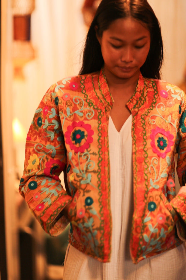 EMBROIDERED KANTHA JACKET TOKYO EDIT - MOMO STUDIO BERLIN - Berlin Concept Store - sustainable & ethical fashion