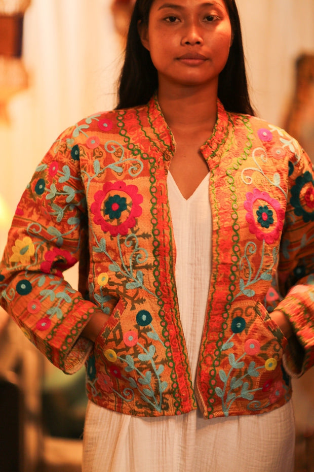 EMBROIDERED KANTHA JACKET TOKYO EDIT - MOMO STUDIO BERLIN - Berlin Concept Store - sustainable & ethical fashion