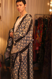HAND LOOM COTTON KIMONO PINA DAI - sustainably made MOMO NEW YORK sustainable clothing, kimono slow fashion