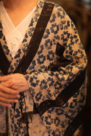 HAND LOOM COTTON KIMONO PINA DAI - sustainably made MOMO NEW YORK sustainable clothing, kimono slow fashion