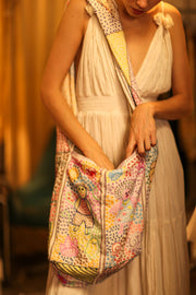 KAMILA EMBROIDERED BAG - BANGKOK TAILOR CLOTHING STORE - HANDMADE CLOTHING