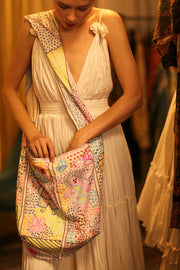 KAMILA EMBROIDERED BAG - BANGKOK TAILOR CLOTHING STORE - HANDMADE CLOTHING