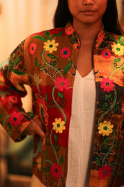KANTHA EMBROIDERED JACKET INGRID MANU - MOMO STUDIO BERLIN - Berlin Concept Store - sustainable & ethical fashion