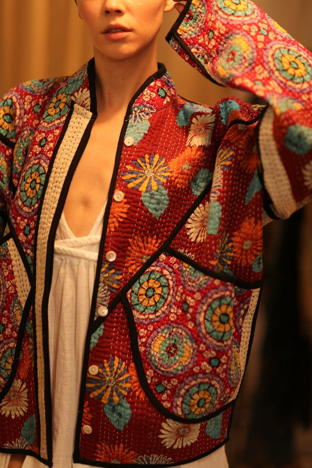 KANTHA JACCKET CANDY - MOMO STUDIO BERLIN - Berlin Concept Store - sustainable & ethical fashion