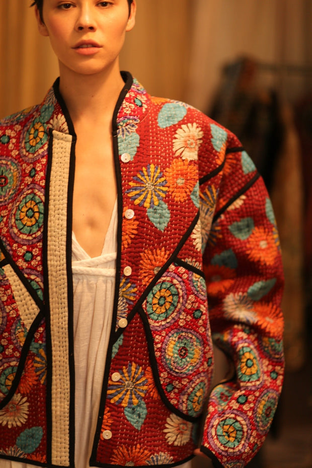 KANTHA JACCKET CANDY - MOMO STUDIO BERLIN - Berlin Concept Store - sustainable & ethical fashion