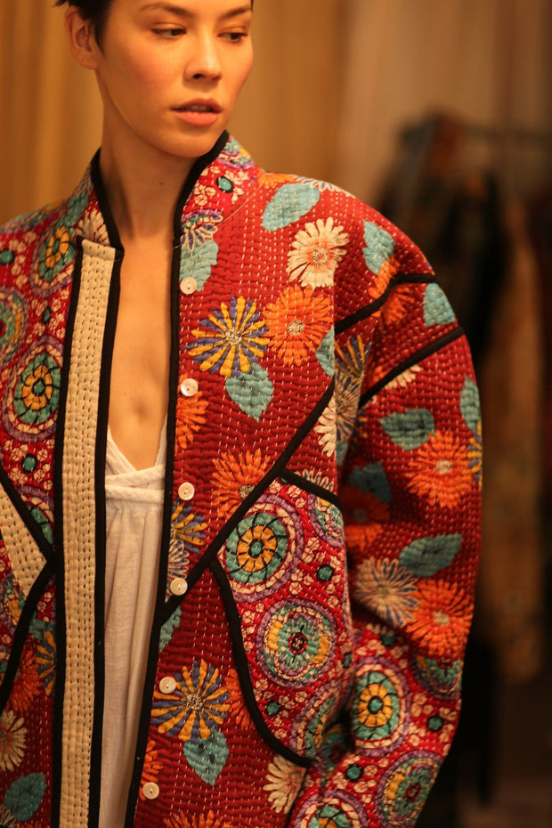 KANTHA JACCKET CANDY - MOMO STUDIO BERLIN - Berlin Concept Store - sustainable & ethical fashion