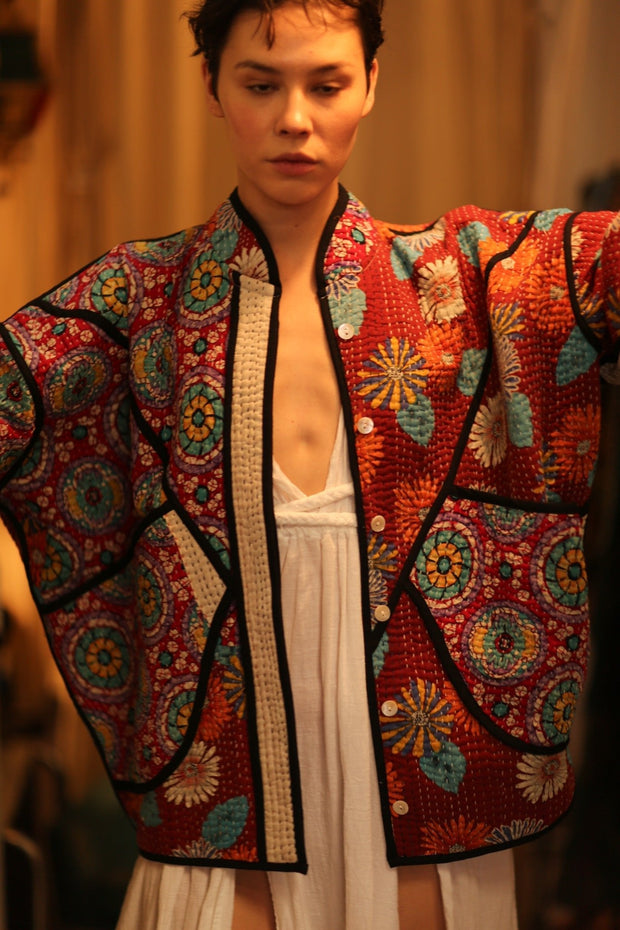 KANTHA JACCKET CANDY - MOMO STUDIO BERLIN - Berlin Concept Store - sustainable & ethical fashion