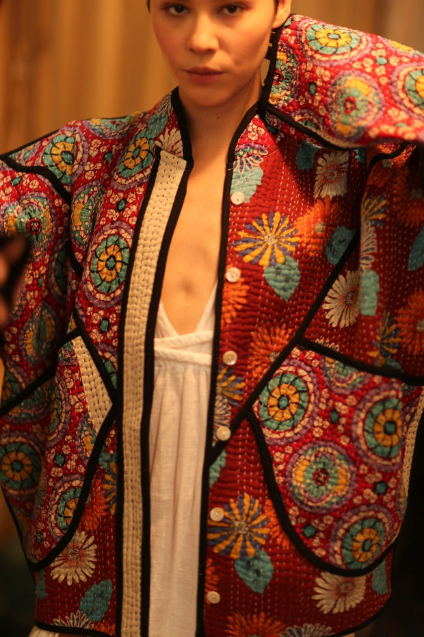 KANTHA JACCKET CANDY - MOMO STUDIO BERLIN - Berlin Concept Store - sustainable & ethical fashion