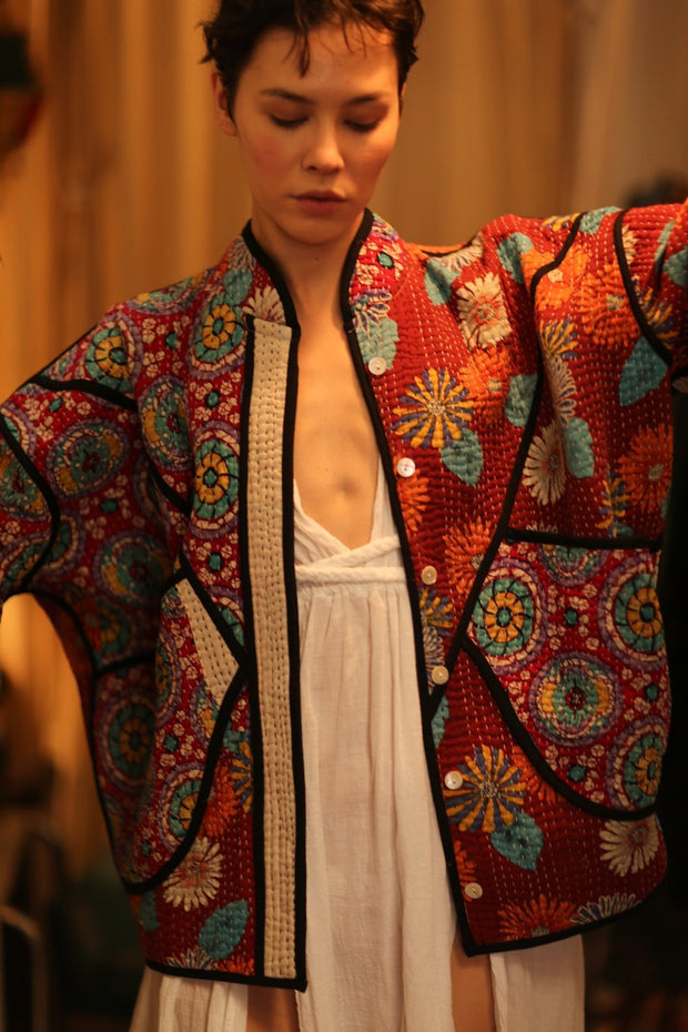 KANTHA JACCKET CANDY - MOMO STUDIO BERLIN - Berlin Concept Store - sustainable & ethical fashion