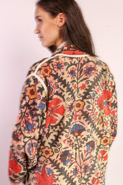 KANTHA JACKET COAT KIBI - sustainably made MOMO NEW YORK sustainable clothing, new slow fashion