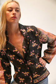 KANTHA JACKET LILIAN - sustainably made MOMO NEW YORK sustainable clothing, new slow fashion