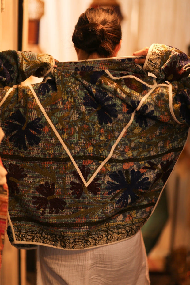 KANTHA JACKET MARINA - MOMO STUDIO BERLIN - Berlin Concept Store - sustainable & ethical fashion