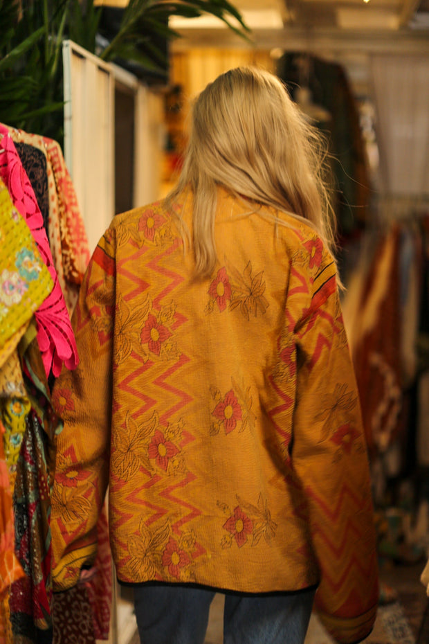 KANTHA JACKET MITRA - sustainably made MOMO NEW YORK sustainable clothing, slow fashion