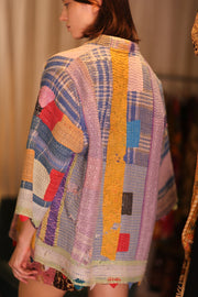 KANTHA KIMONO KINA VALERIA - sustainably made MOMO NEW YORK sustainable clothing, bestseller slow fashion