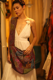 LALANA EMBROIDERED BAG - BANGKOK TAILOR CLOTHING STORE - HANDMADE CLOTHING
