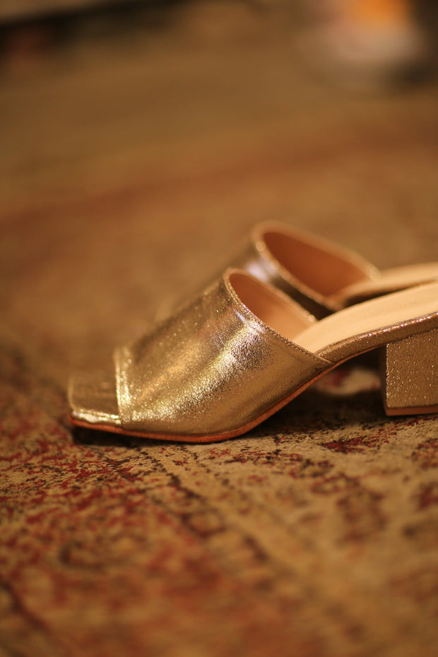 LEO HEELED MULES MARIBEL - sustainably made MOMO NEW YORK sustainable clothing, new slow fashion