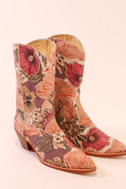 SEQUIN EMBROIDERED WESTERN BOOTS TISA - sustainably made MOMO NEW YORK sustainable clothing, slow fashion