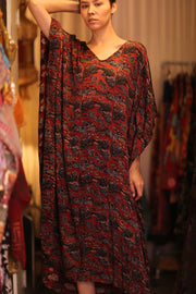 SILK DRESS YAYA CHLOE - sustainably made MOMO NEW YORK sustainable clothing, bestseller slow fashion