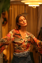 SILK WRAP TOP AURELIA LOTUS - MOMO STUDIO BERLIN - Berlin Concept Store - sustainable & ethical fashion