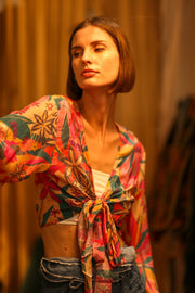 SILK WRAP TOP AURELIA NYLA - MOMO STUDIO BERLIN - Berlin Concept Store - sustainable & ethical fashion