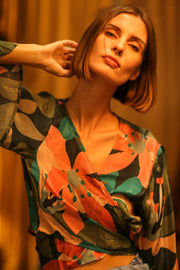 SILK WRAP TOP AURELIA TYRA - MOMO STUDIO BERLIN - Berlin Concept Store - sustainable & ethical fashion