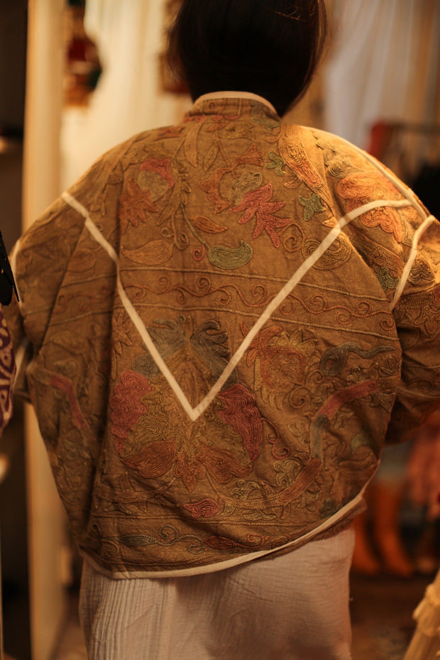 SUZANI JACKET AHBIBI - sustainably made MOMO NEW YORK sustainable clothing, slow fashion