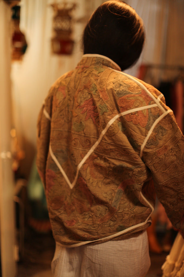 SUZANI JACKET AHBIBI - sustainably made MOMO NEW YORK sustainable clothing, slow fashion