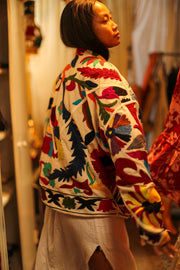 SUZANI JACKET BAKBOU - sustainably made MOMO NEW YORK sustainable clothing, slow fashion