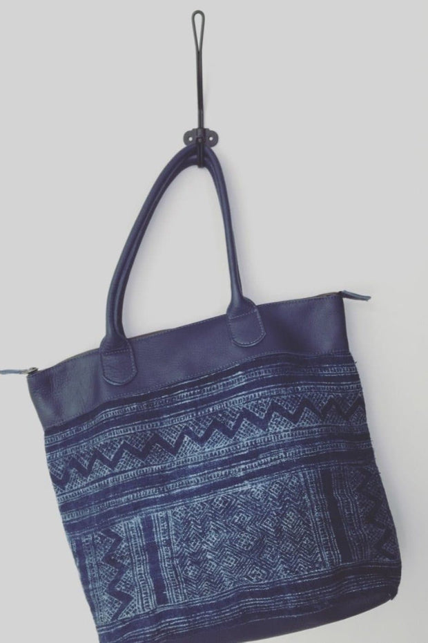 BAG MOD INDIGO - sustainably made MOMO NEW YORK sustainable clothing, sale slow fashion