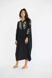 Boho Chic Dress Natalie - sustainably made MOMO NEW YORK sustainable clothing, Boho Chic slow fashion