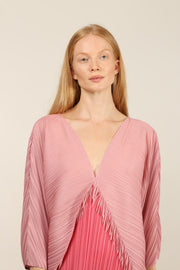 CAFTAN PLEATED DRESS MARA KAFTAN - sustainably made MOMO NEW YORK sustainable clothing, kaftan slow fashion