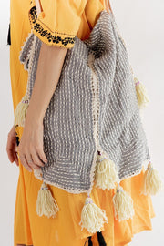 Dalia Daydream Kaftan Tote - sustainably made MOMO NEW YORK sustainable clothing, offer slow fashion