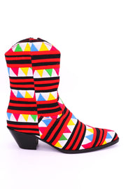 HAND CRAFTED TRIBAL HMONG BOOTS SASSA - sustainably made MOMO NEW YORK sustainable clothing, boots slow fashion