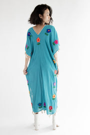 Kaftan Chirico - sustainably made MOMO NEW YORK sustainable clothing, Boho Chic slow fashion