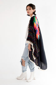 Kaftan Kimono Bila - sustainably made MOMO NEW YORK sustainable clothing, Boho Chic slow fashion