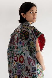 Kimono Coat Kusama - sustainably made MOMO NEW YORK sustainable clothing, Kimono slow fashion